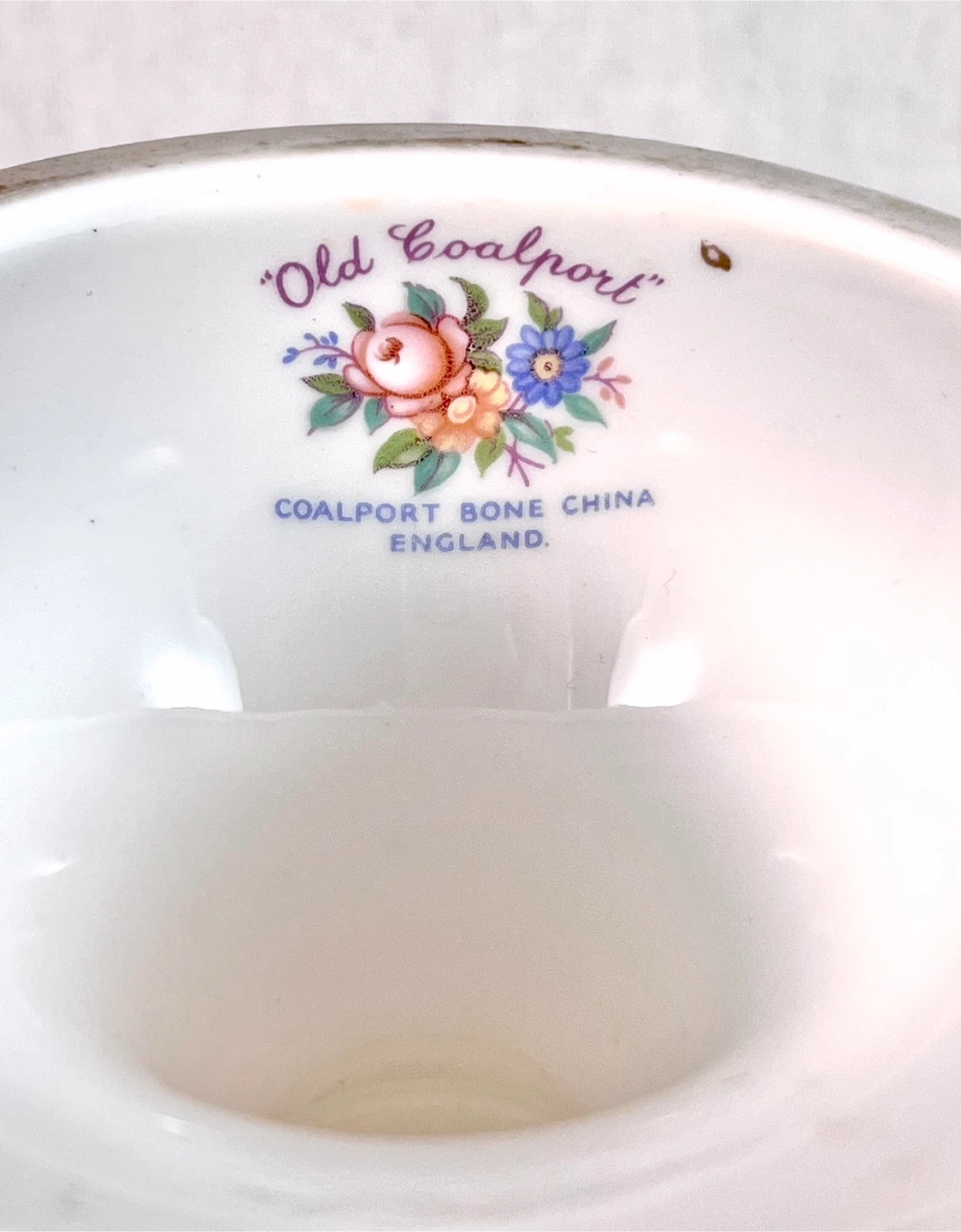 Coalport large footed serving plate - photo 4