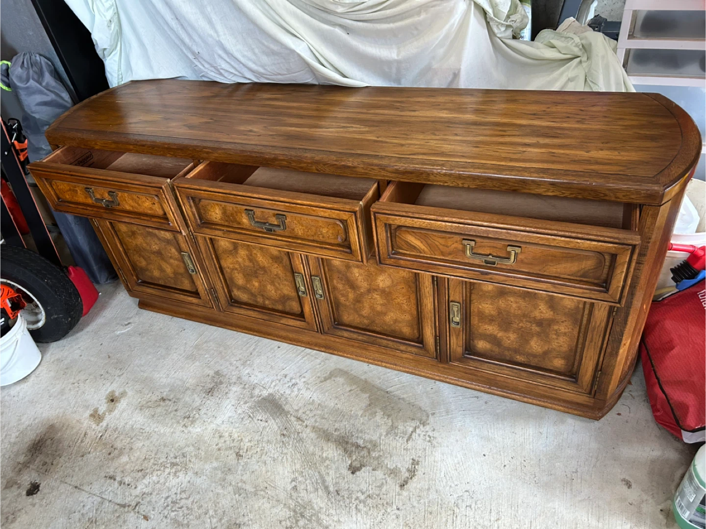 Wooden Sideboard Buffet - photo 3