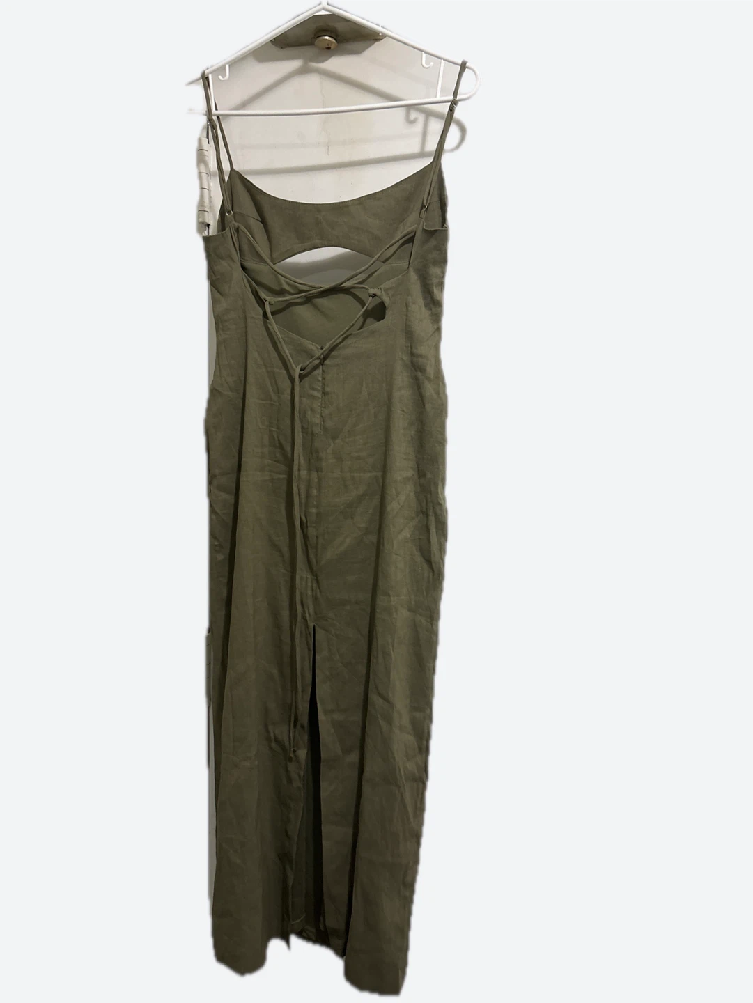 Olive Green Cutout Maxi Dress - photo 2