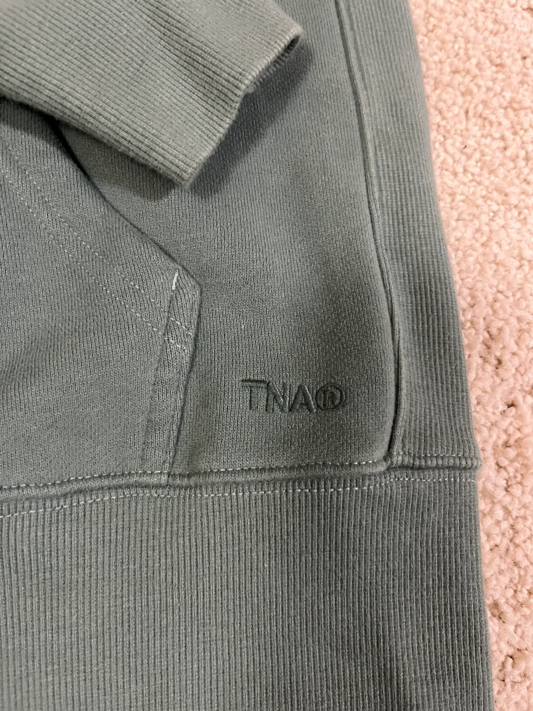 TNA Cozy Fleece Boyfriend Fit Hoodie XS - photo 2