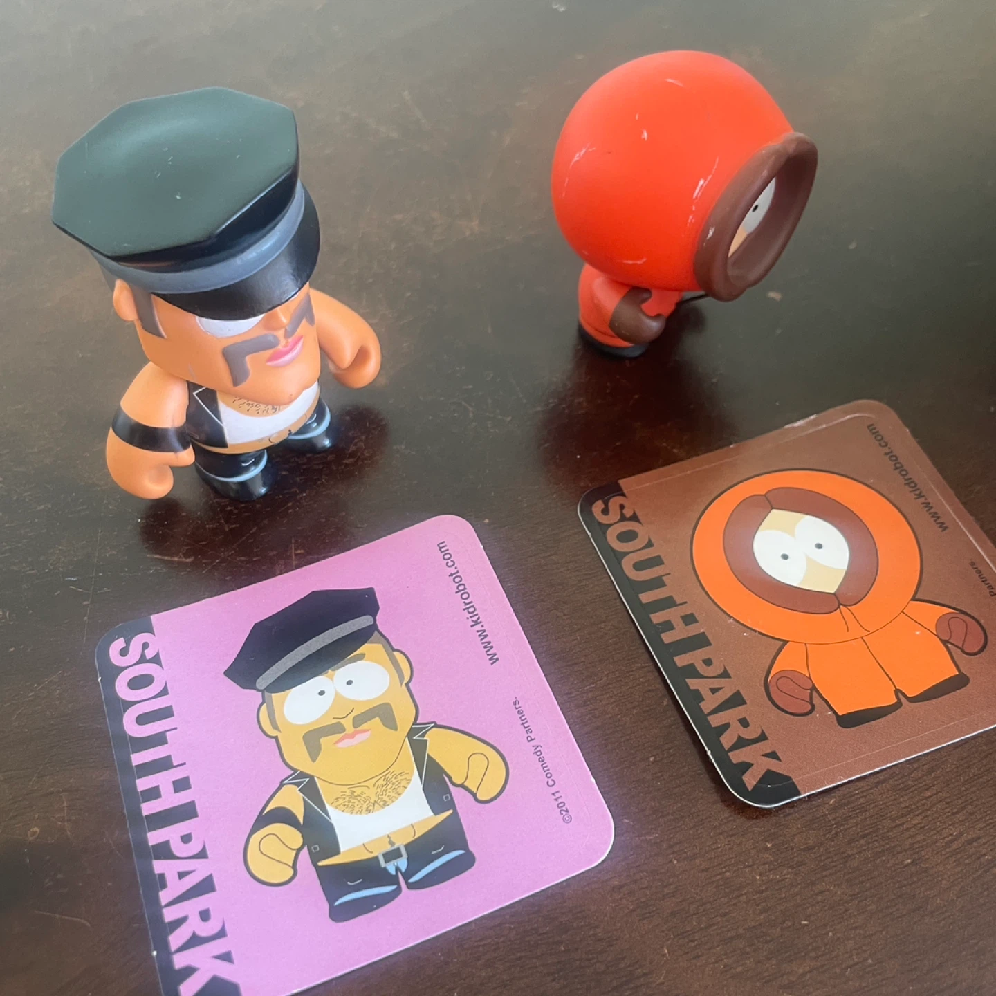 Kidrobot South Park 3” Vinyl Figures Mr. Slave and Kenny - photo 2