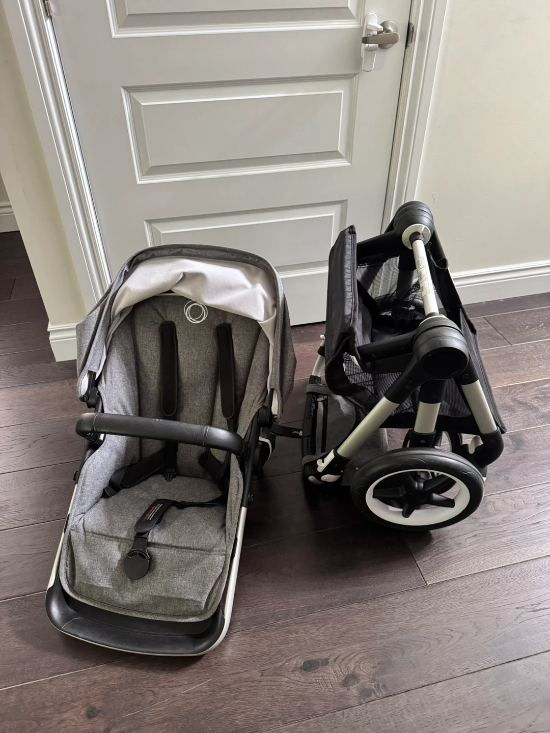 Bugaboo Fox 2 Stroller Grey Melange w/ Seat & Bassinet - photo 5