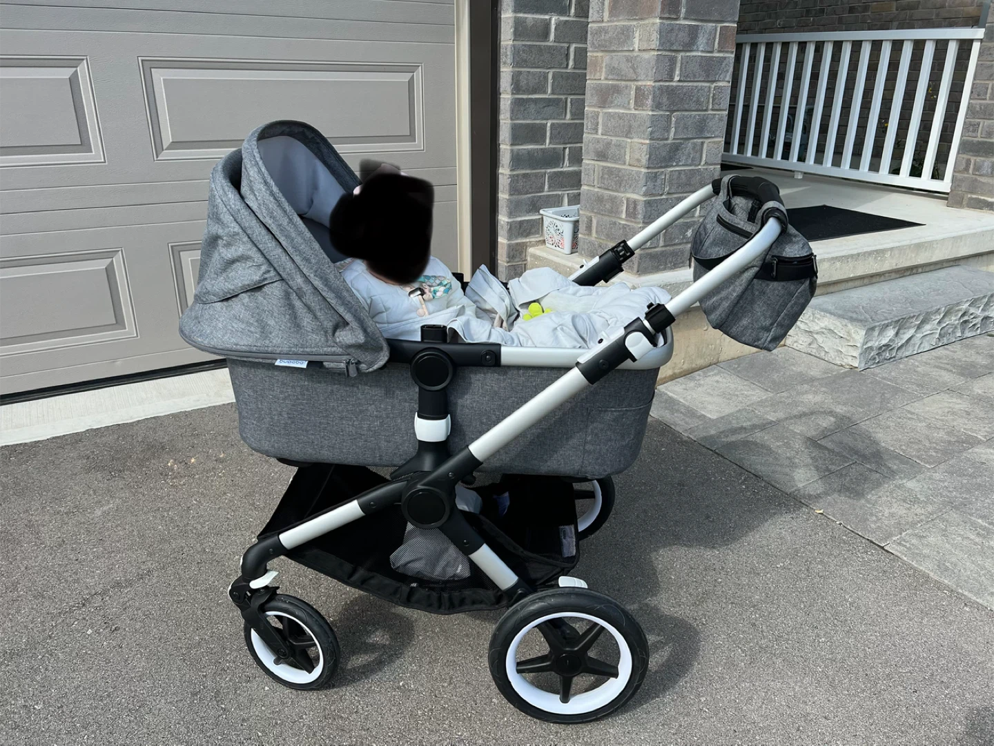 Bugaboo Fox 2 Stroller Grey Melange w/ Seat & Bassinet - photo 3