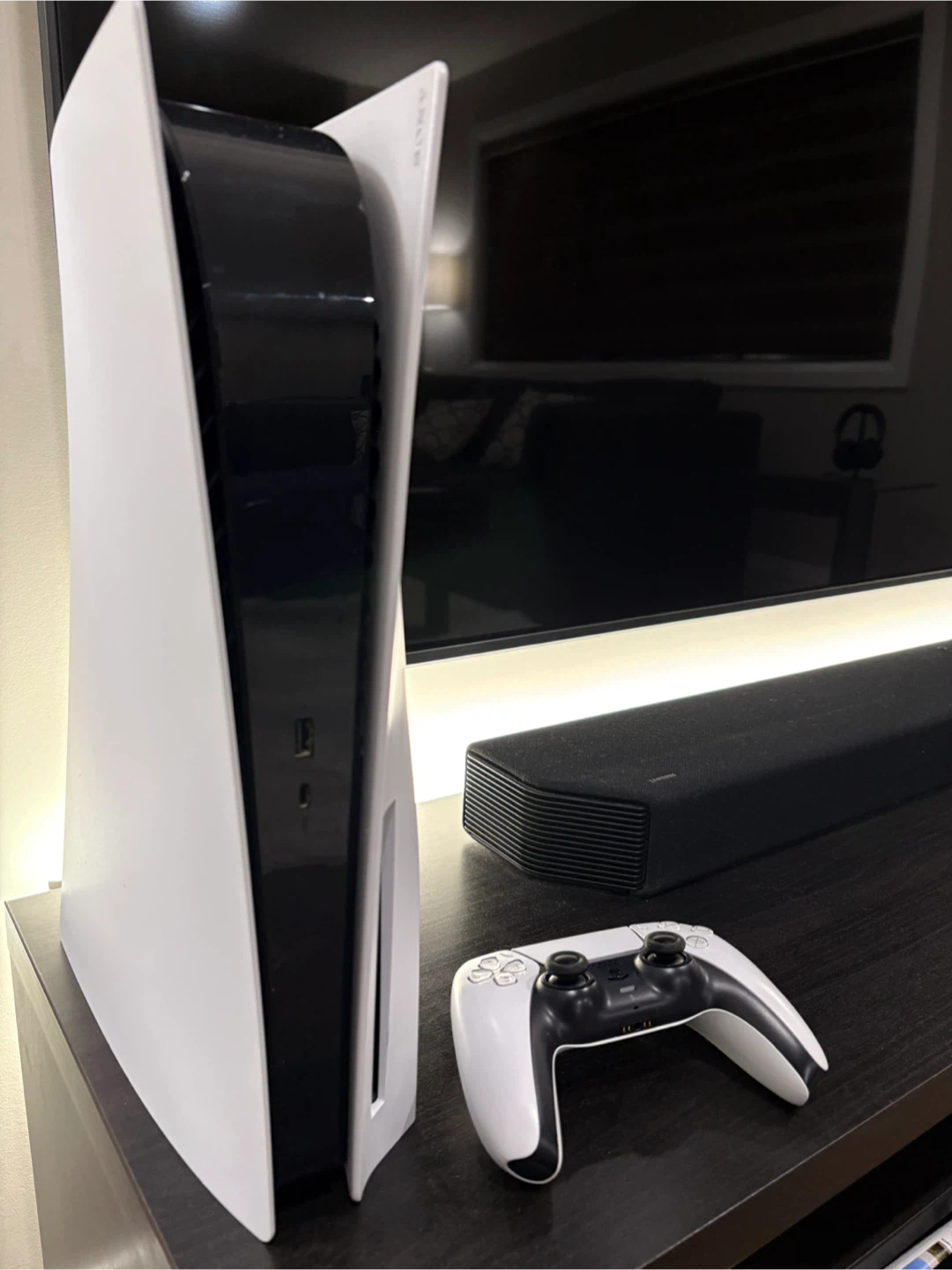 PS5 Disc Edition with Controller – Like New – Limited Time! - photo 2