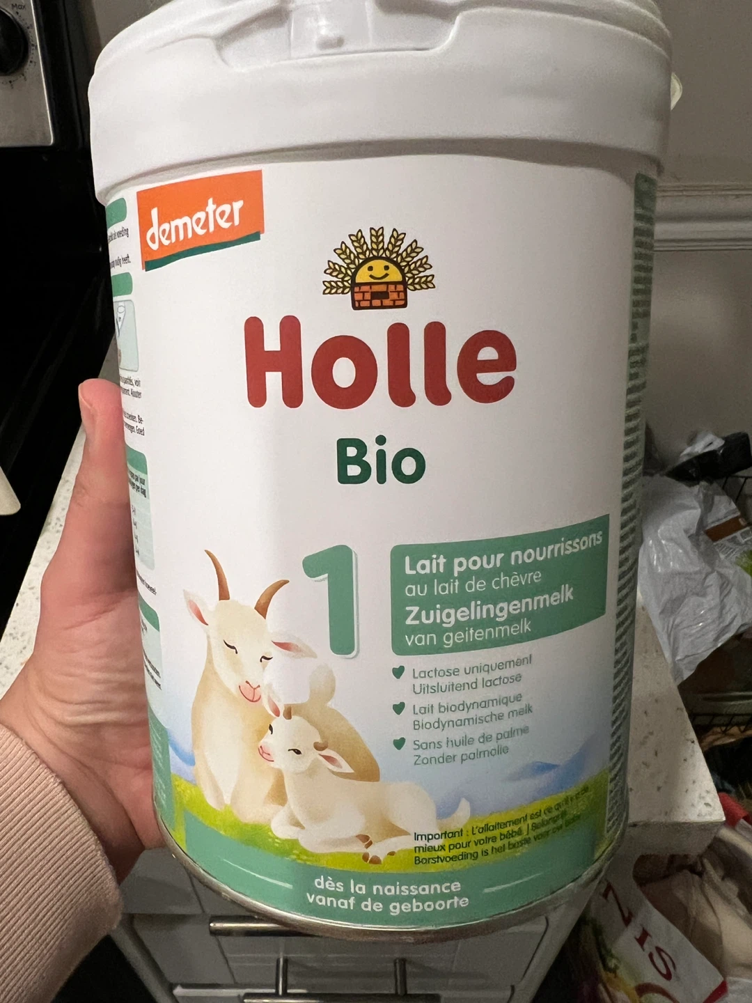 Holle Bio Stage 1 Goat Milk Formula - 800g - photo 2
