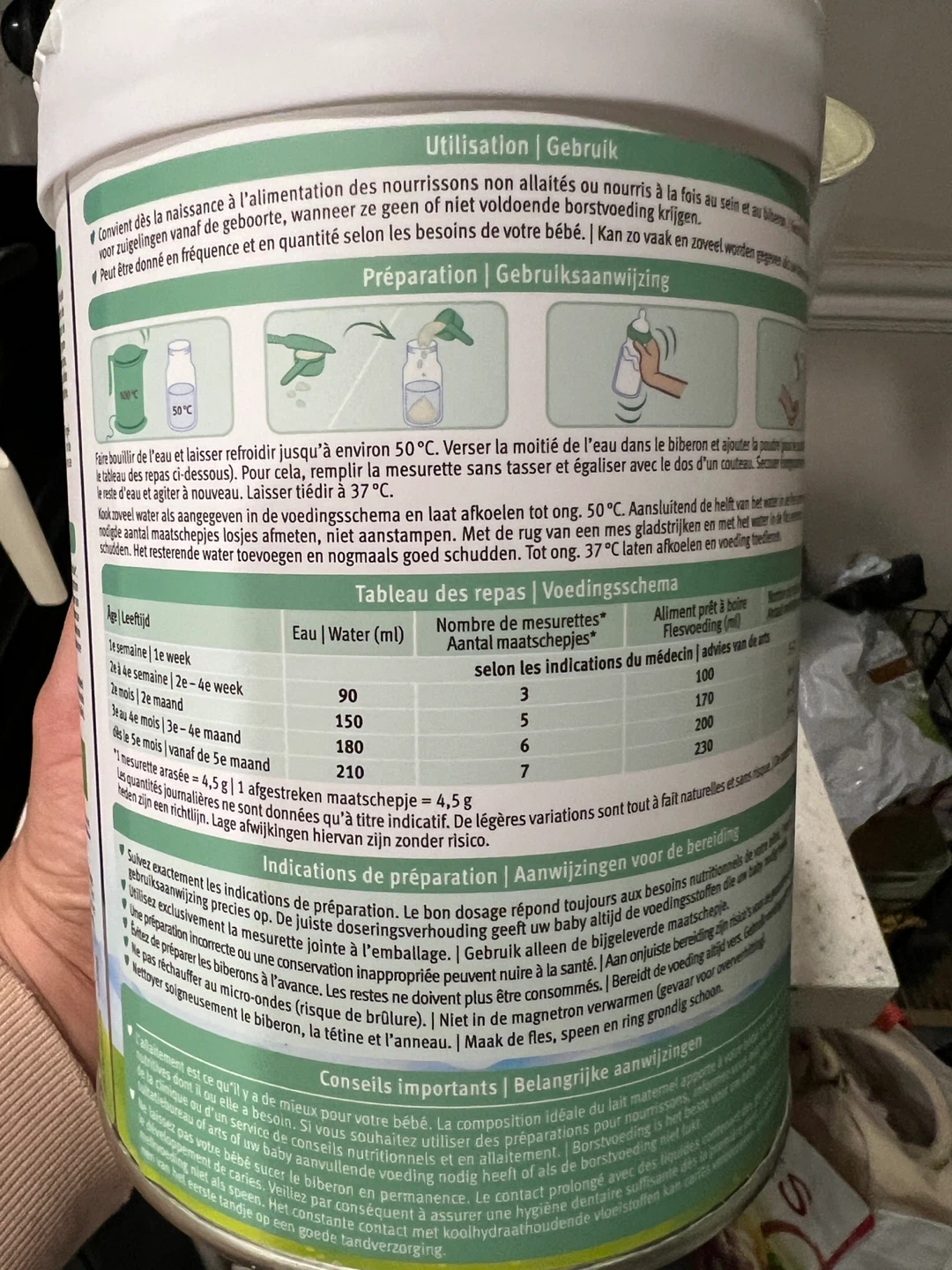 Holle Bio Stage 1 Goat Milk Formula - 800g - photo 4