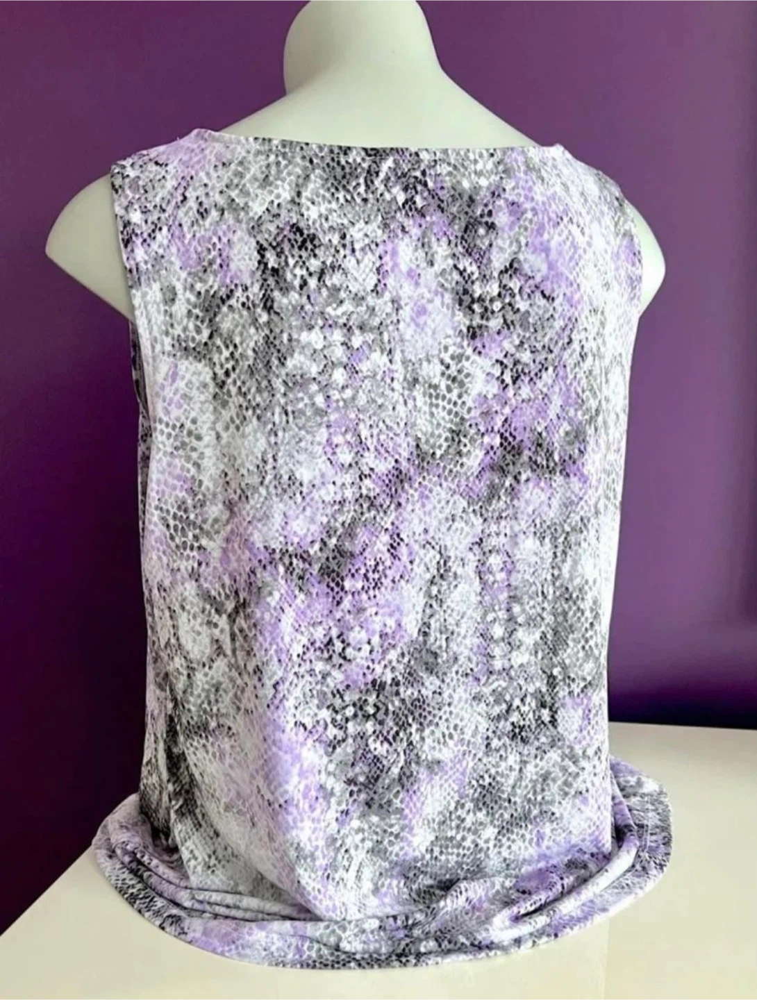 Women’s Calvin Klein spring/summer purple top - photo 3