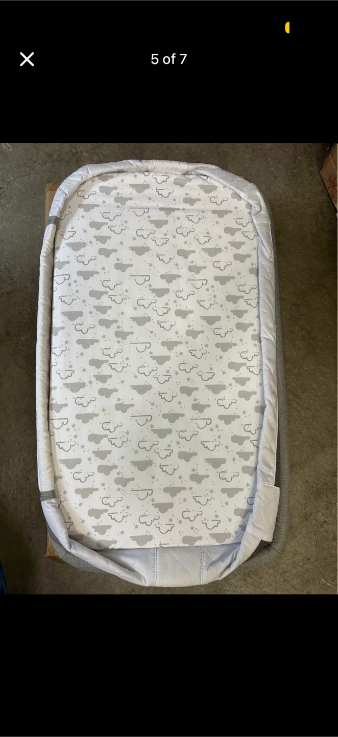 Grey Bassinet with 5 Adjustable Height Positions - photo 3