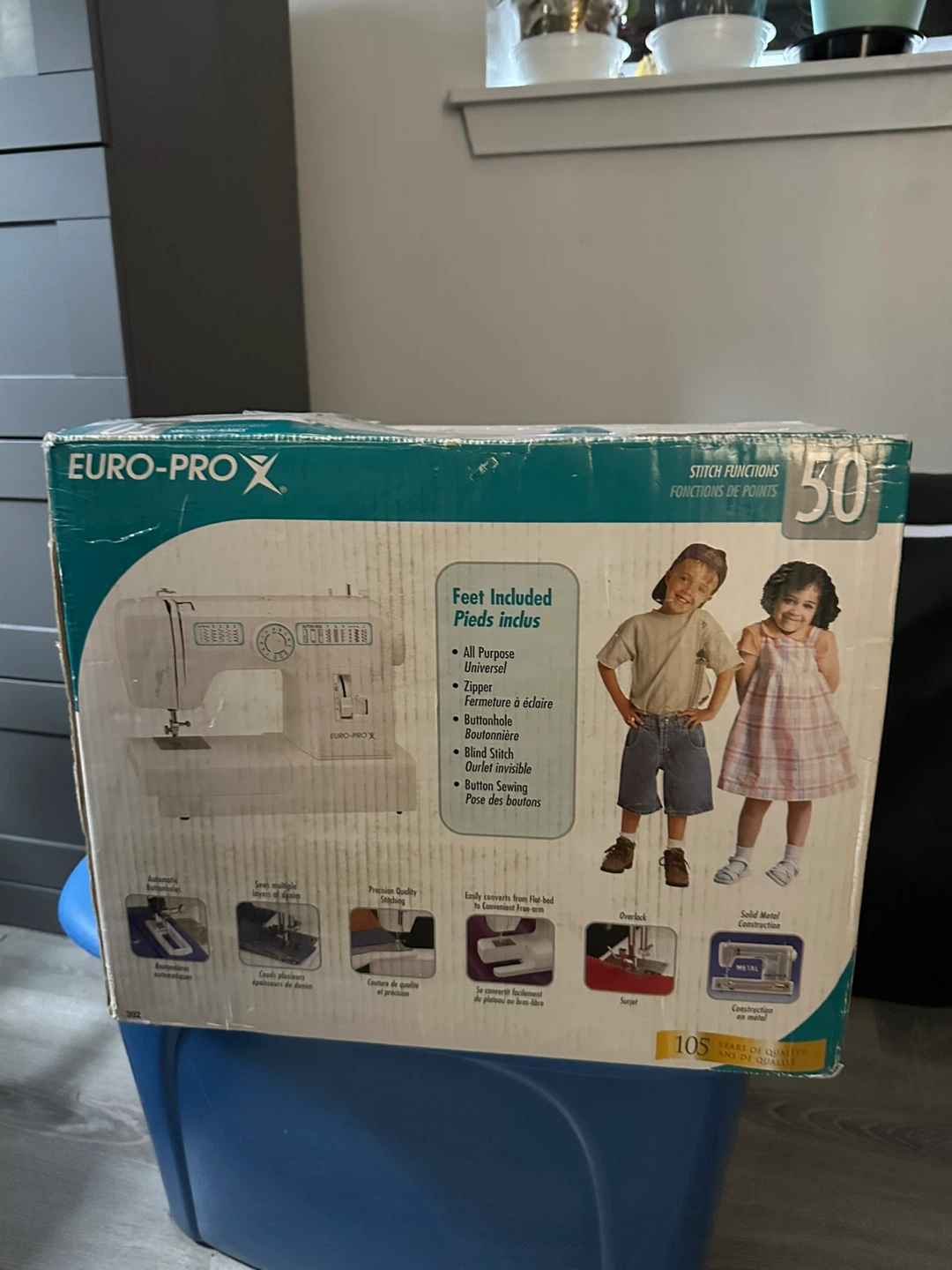Euro-Pro X 50 Stitch Sewing Machine