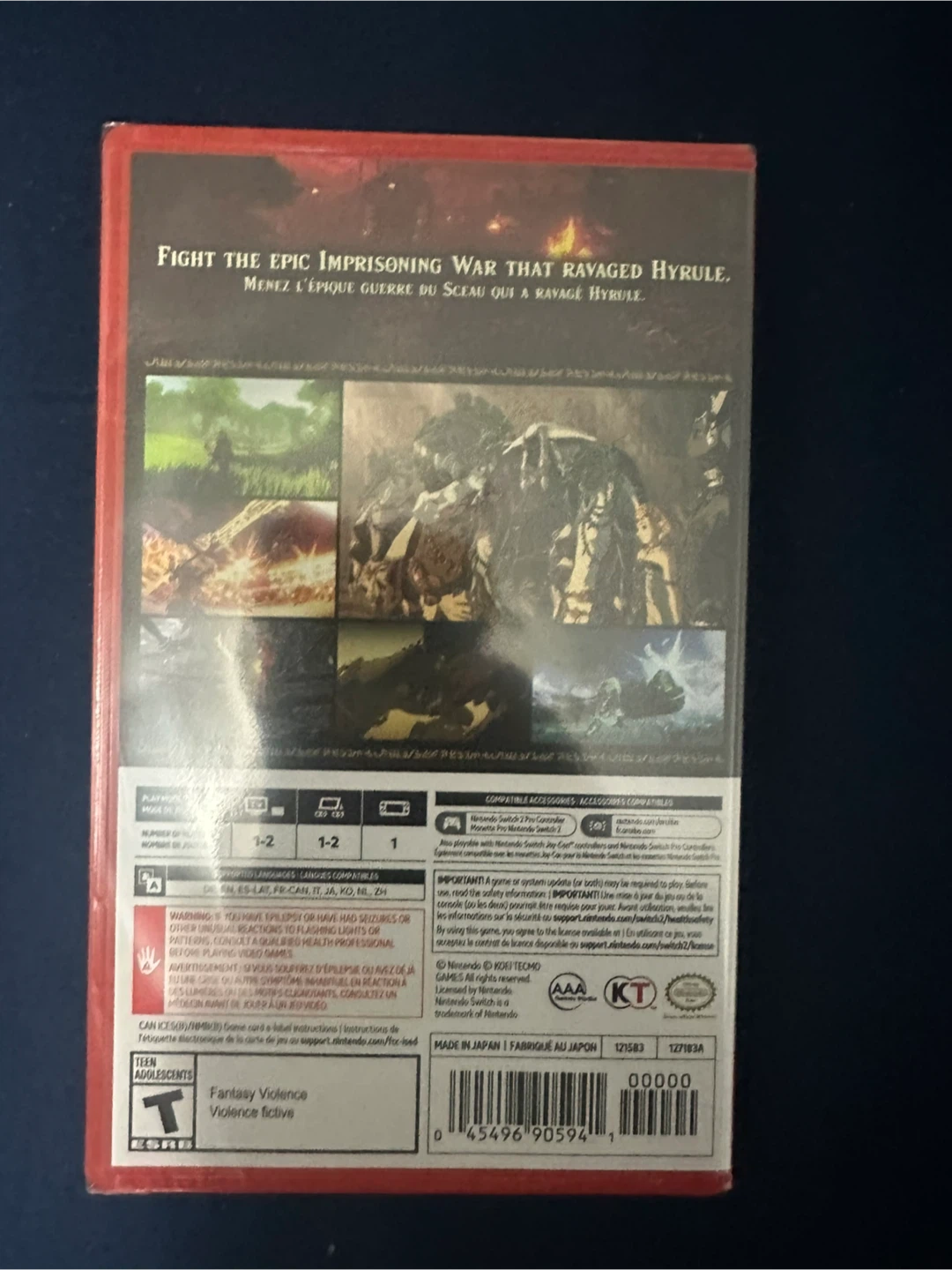 Hyrule Warriors: Age of Calamity Nintendo Switch 2 *Sealed Copy* - photo 2