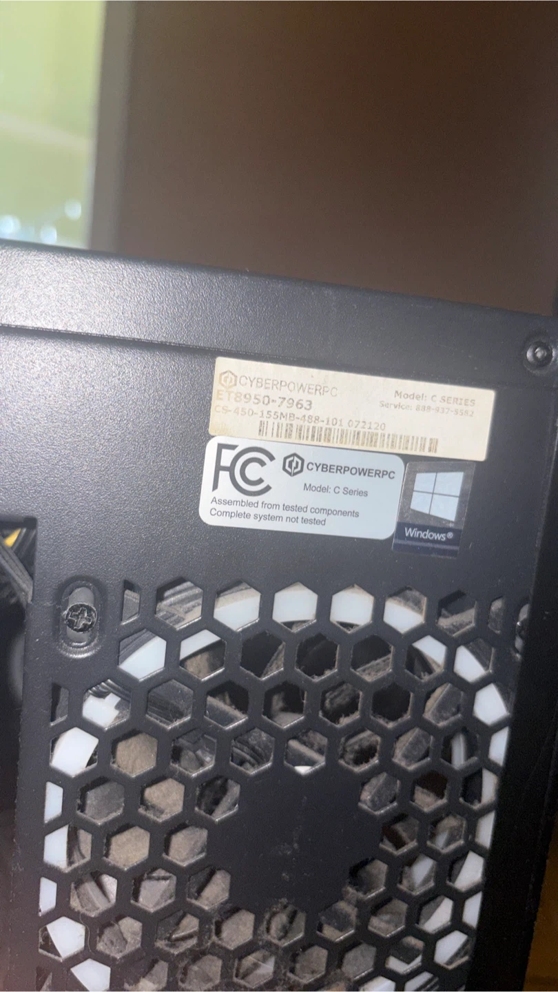 Pc case with parts - photo 3