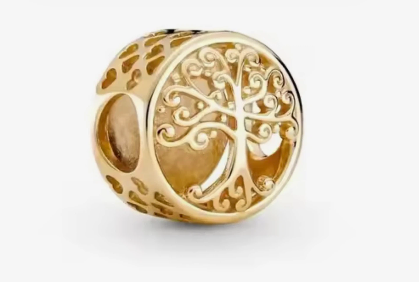 Gold Tone Tree of Life Charm