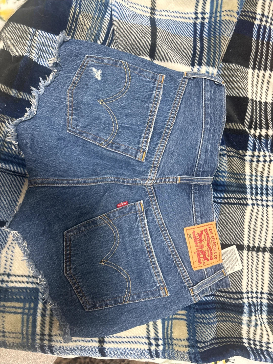 Levi's 501 Denim Cutoff Shorts - photo 2