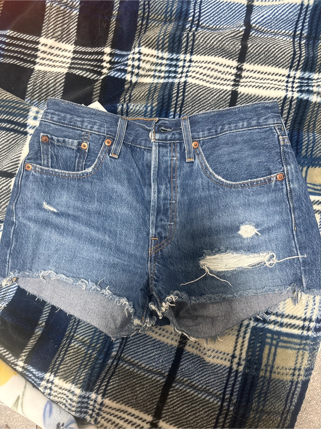 Levi's 501 Denim Cutoff Shorts