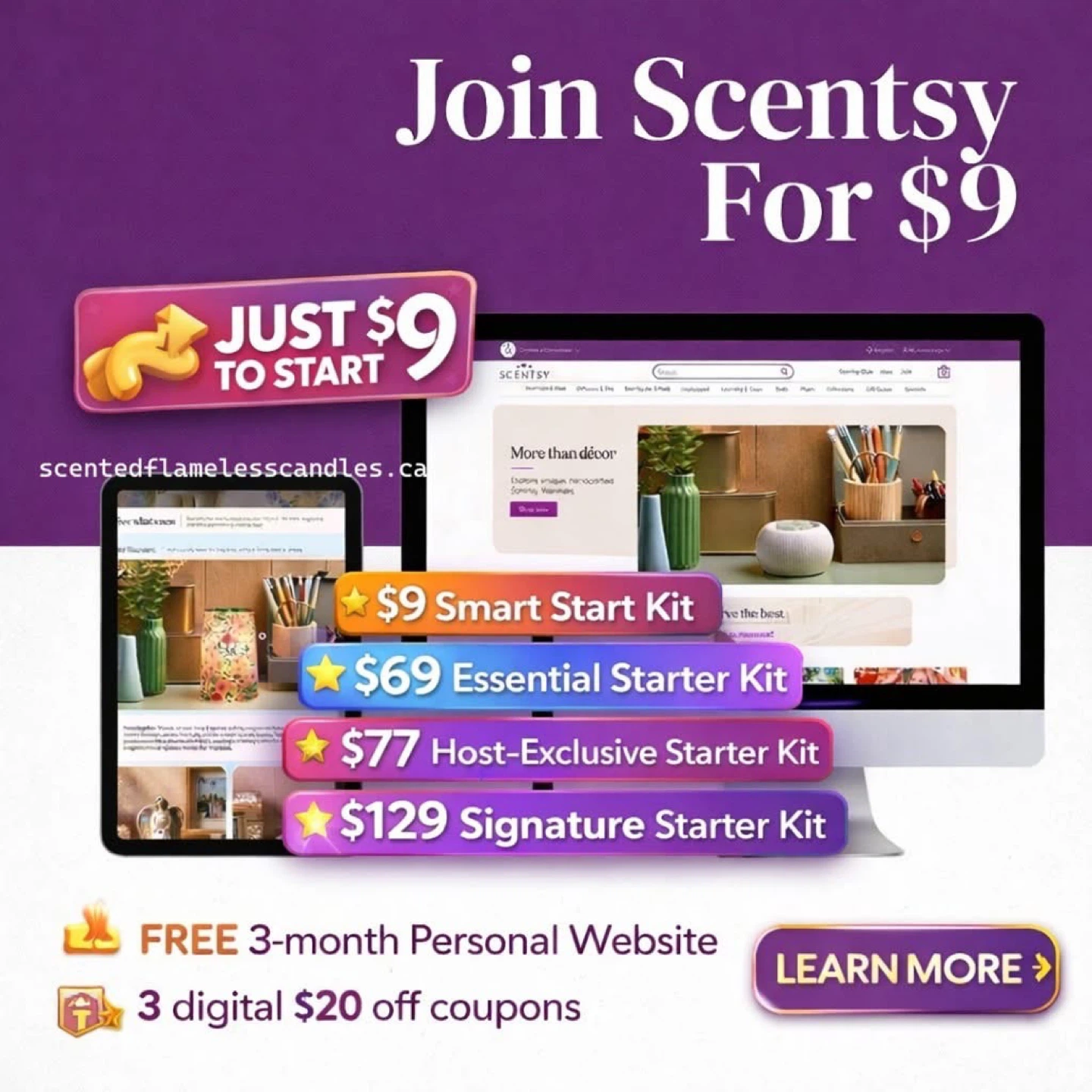 Join SCENTSY for $9