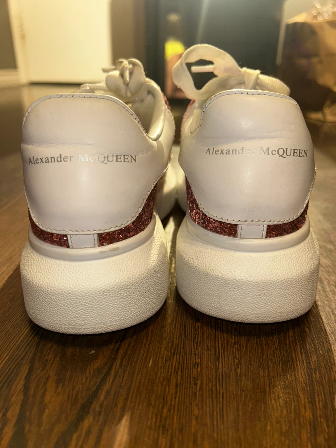 Alexander McQueen Glitter Sneakers - photo 3