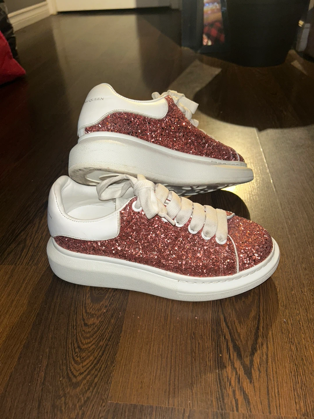 Alexander McQueen Glitter Sneakers