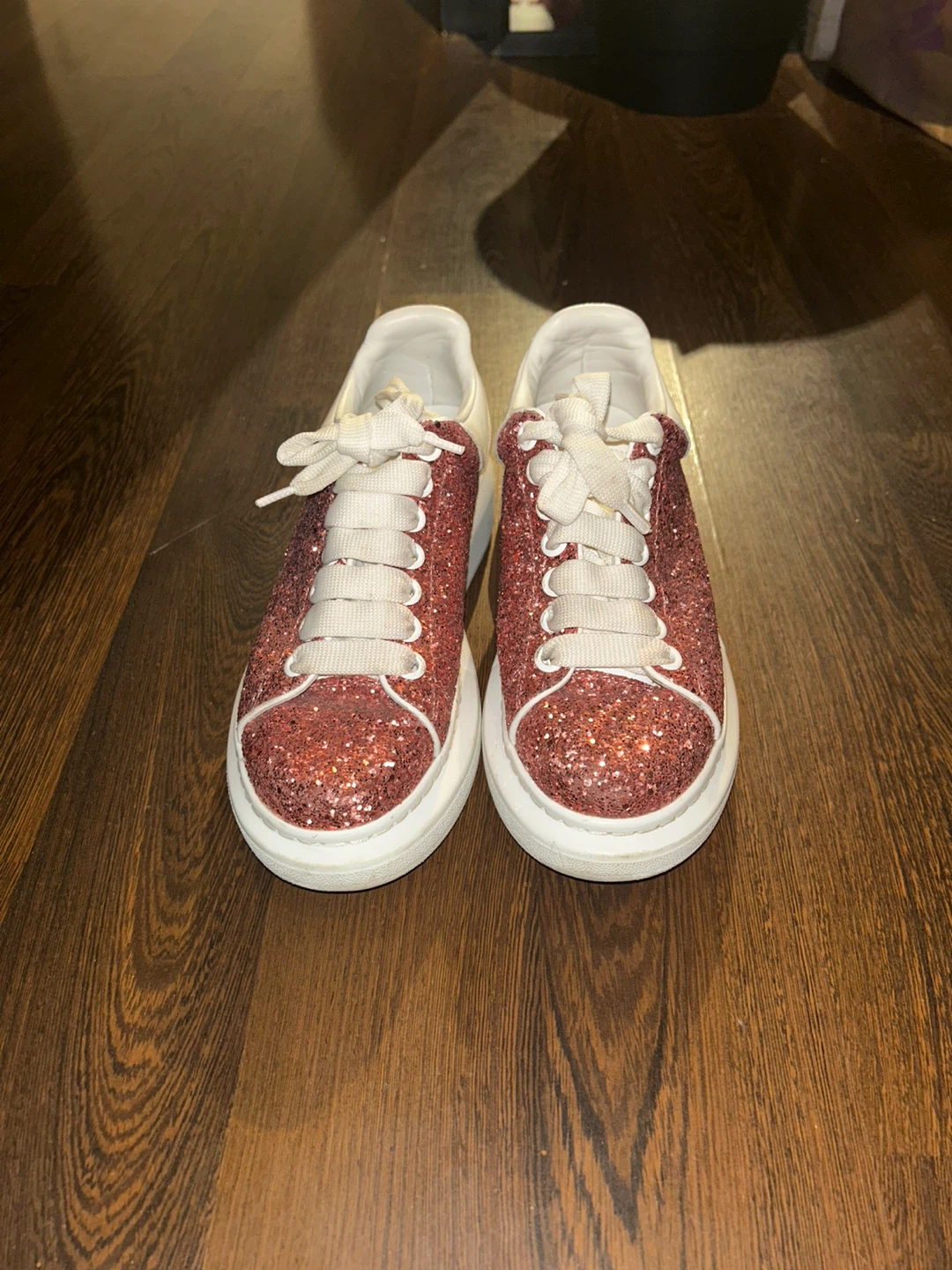 Alexander McQueen Glitter Sneakers - photo 2