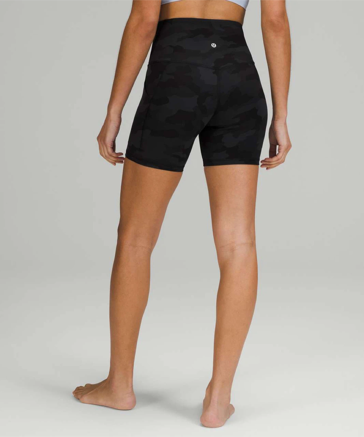 Lululemon align high-rise biker shorts camo print size 2! ( XS) - photo 2