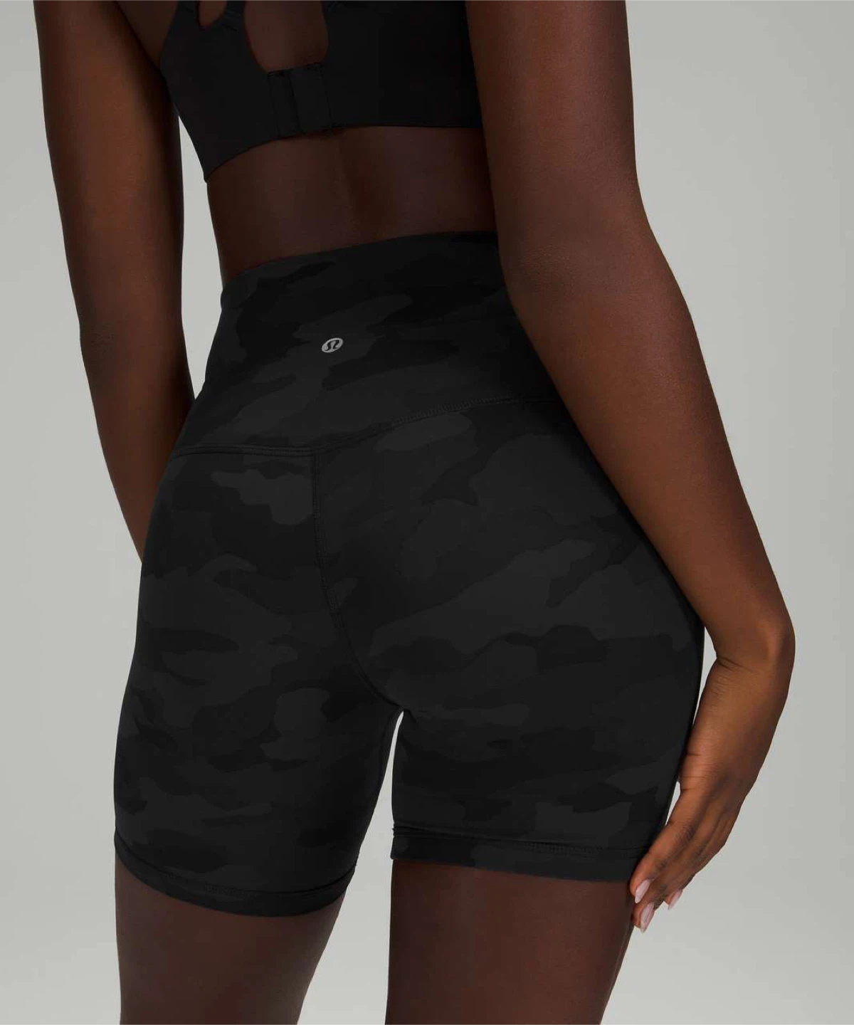 Lululemon align high-rise biker shorts camo print size 2! ( XS) - photo 5