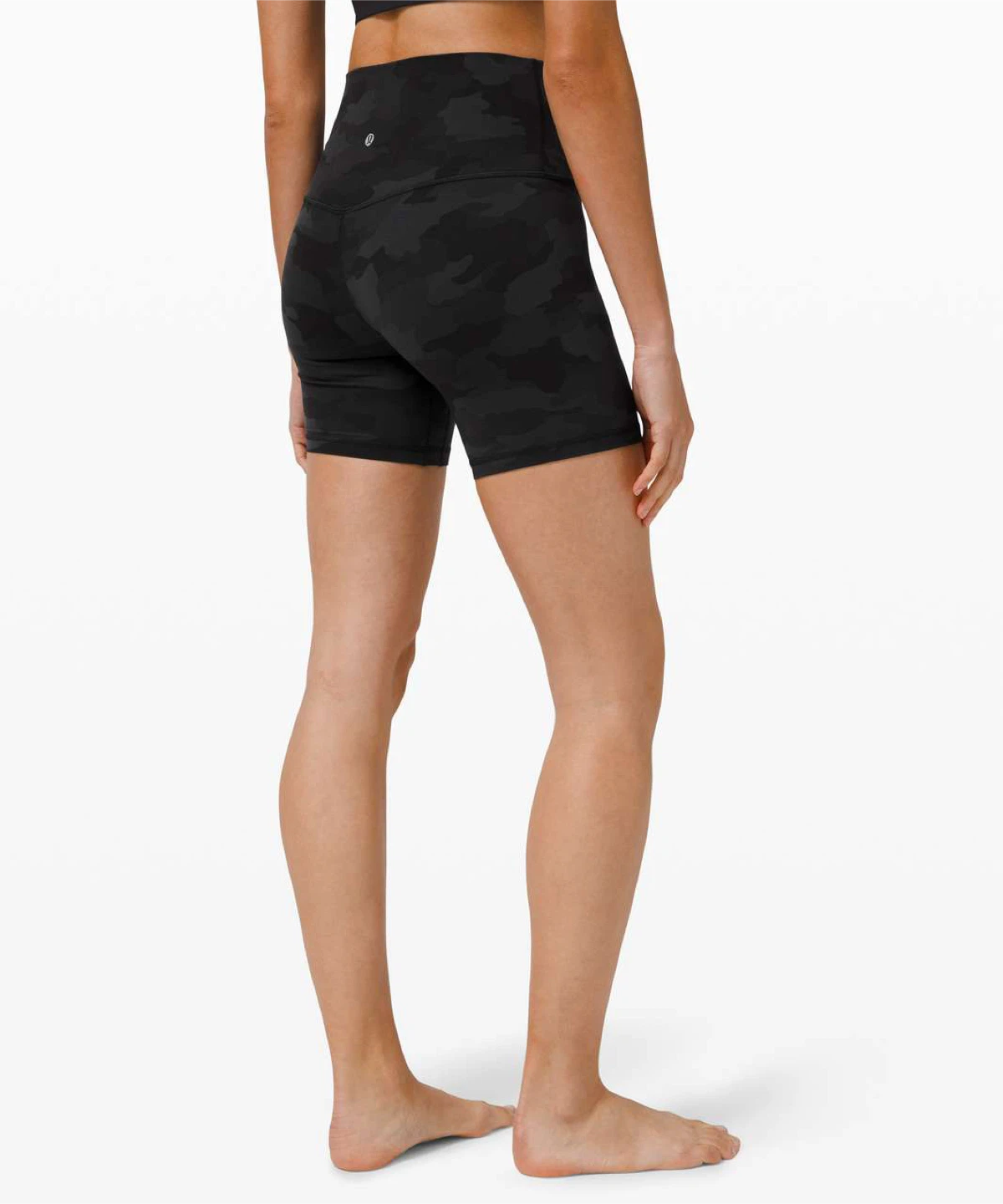 Lululemon align high-rise biker shorts camo print size 2! ( XS)