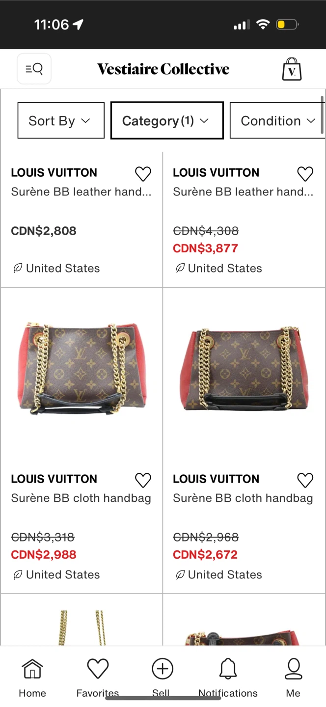 Louis Vuitton Surène BB Monogram Canvas & Leather Handbag - photo 2