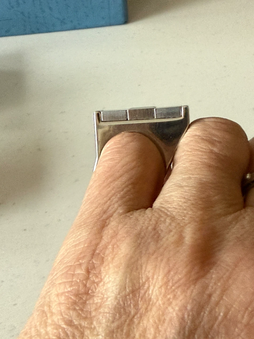 Original Manuel Zed Otis SS ring - photo 3