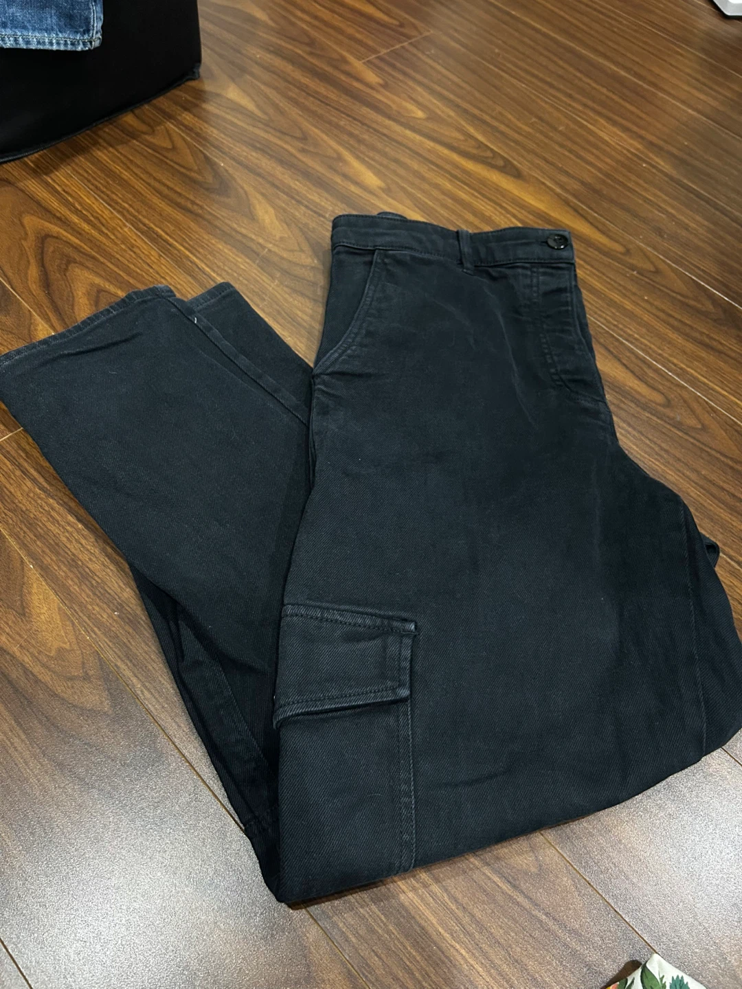 Wilfred free modern cargos washed off black size 12 - photo 2