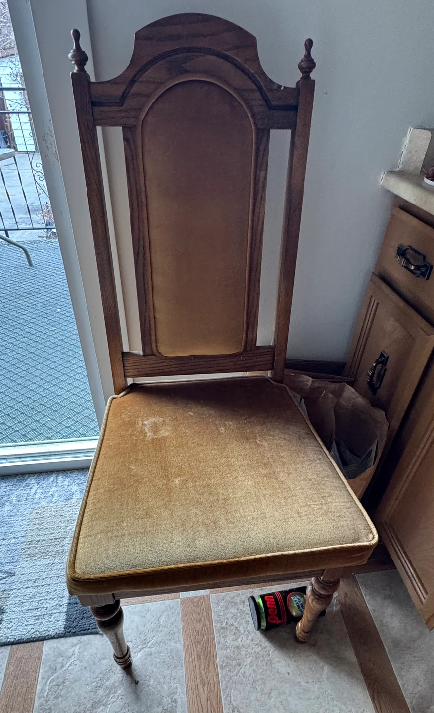 Solid Oak Dining Room China Cabinet Hutch - photo 2