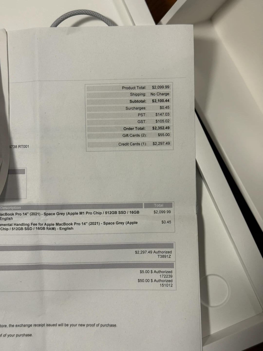 MacBook Pro Brand New M1 Pro With Apple Care Plus - photo 5