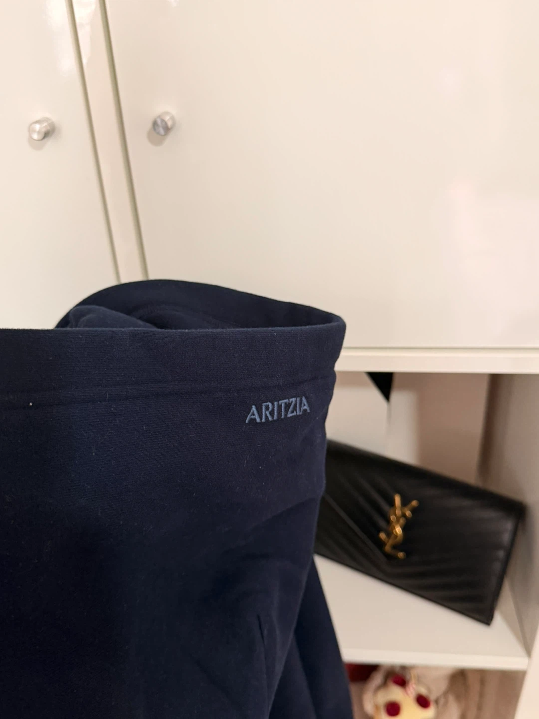 ARITZIA Zip-Up Hoodie - Navy, Size M - photo 2