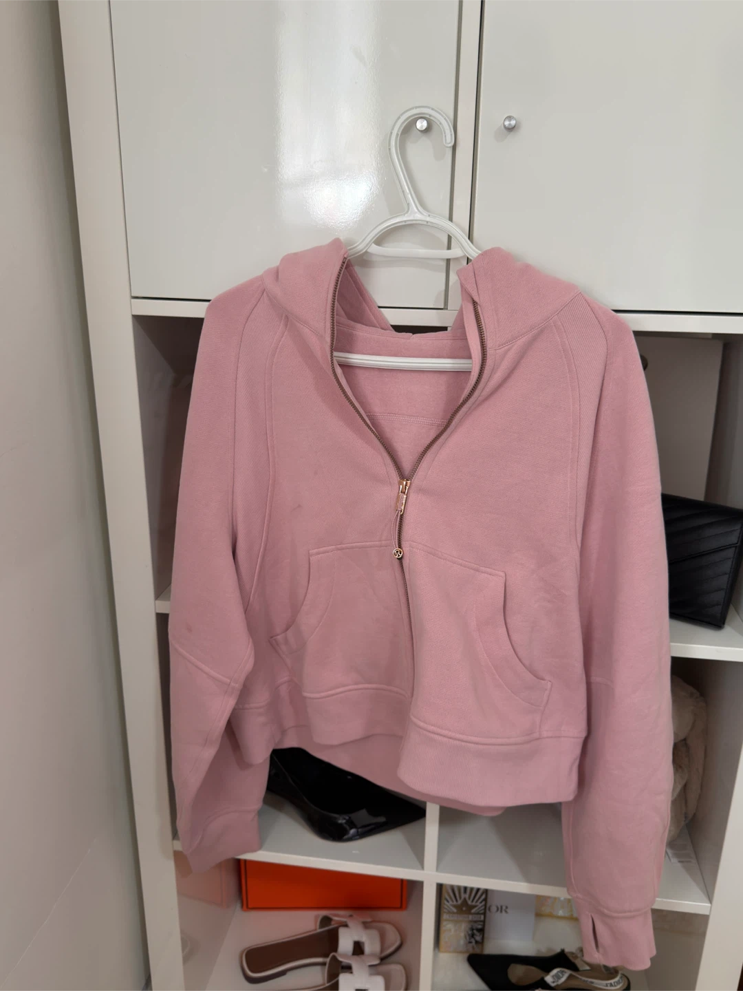 Lululemon Pink Half Zip Hoodie