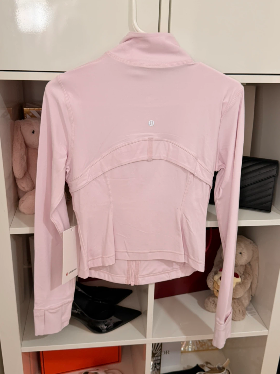 Lululemon Define Cropped Jacket Nulu Pink Size 8 - photo 4