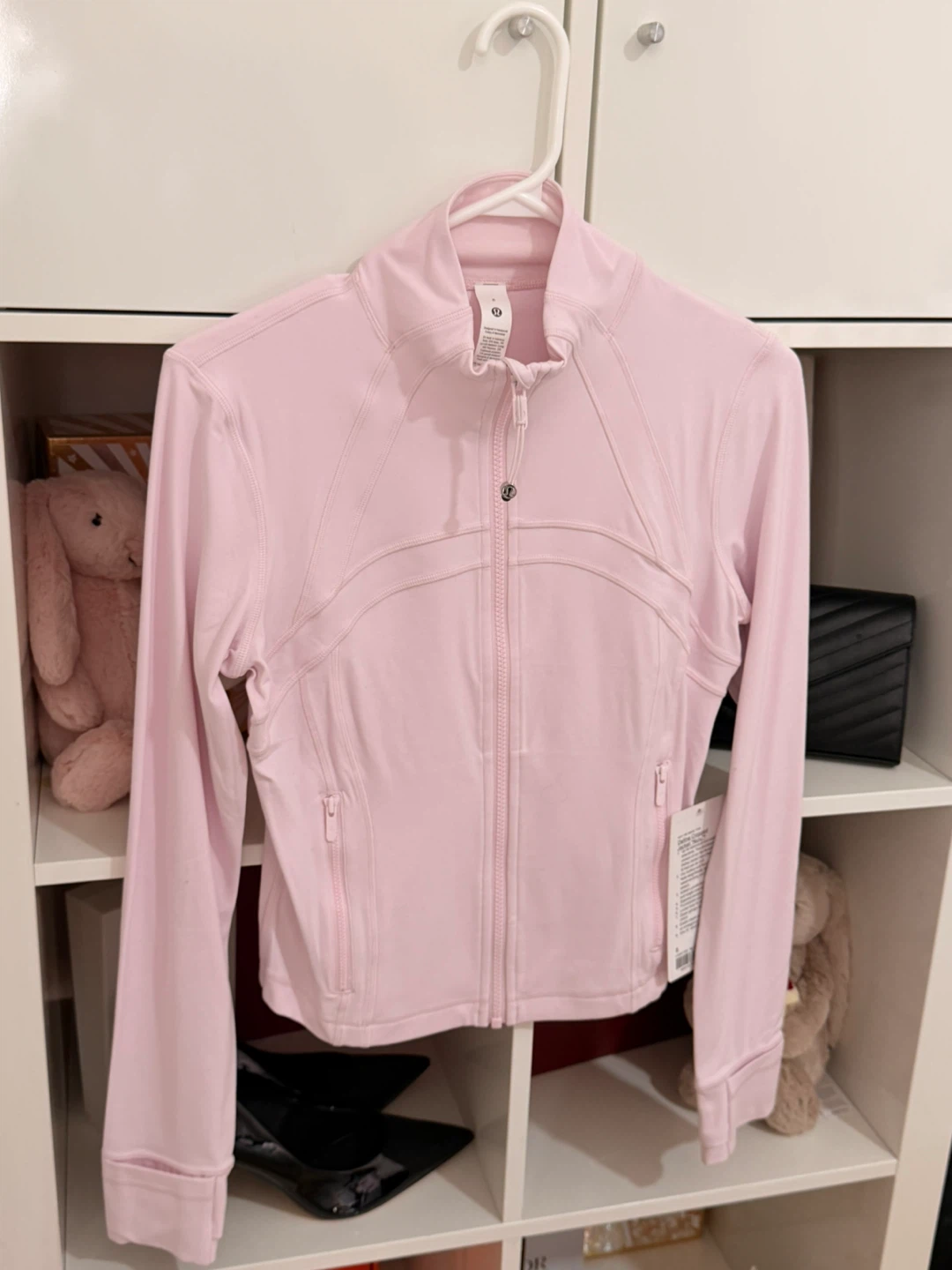 Lululemon Define Cropped Jacket Nulu Pink Size 8
