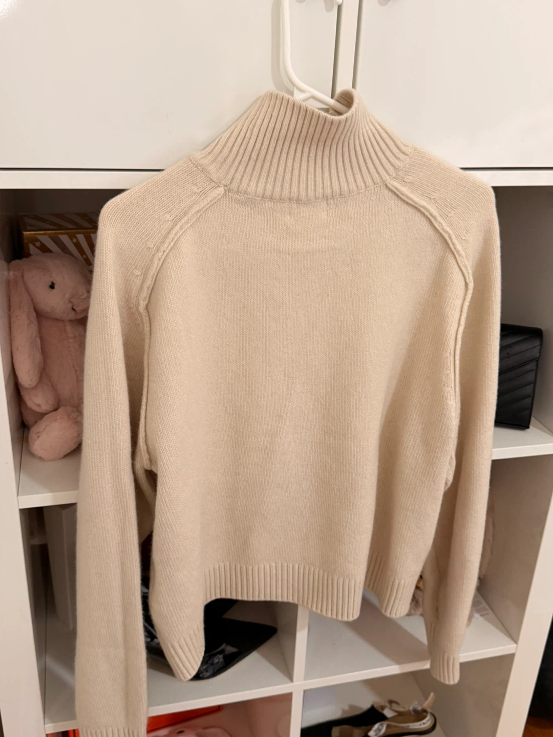 H&M Mock Neck Sweater - Cream - L - photo 2