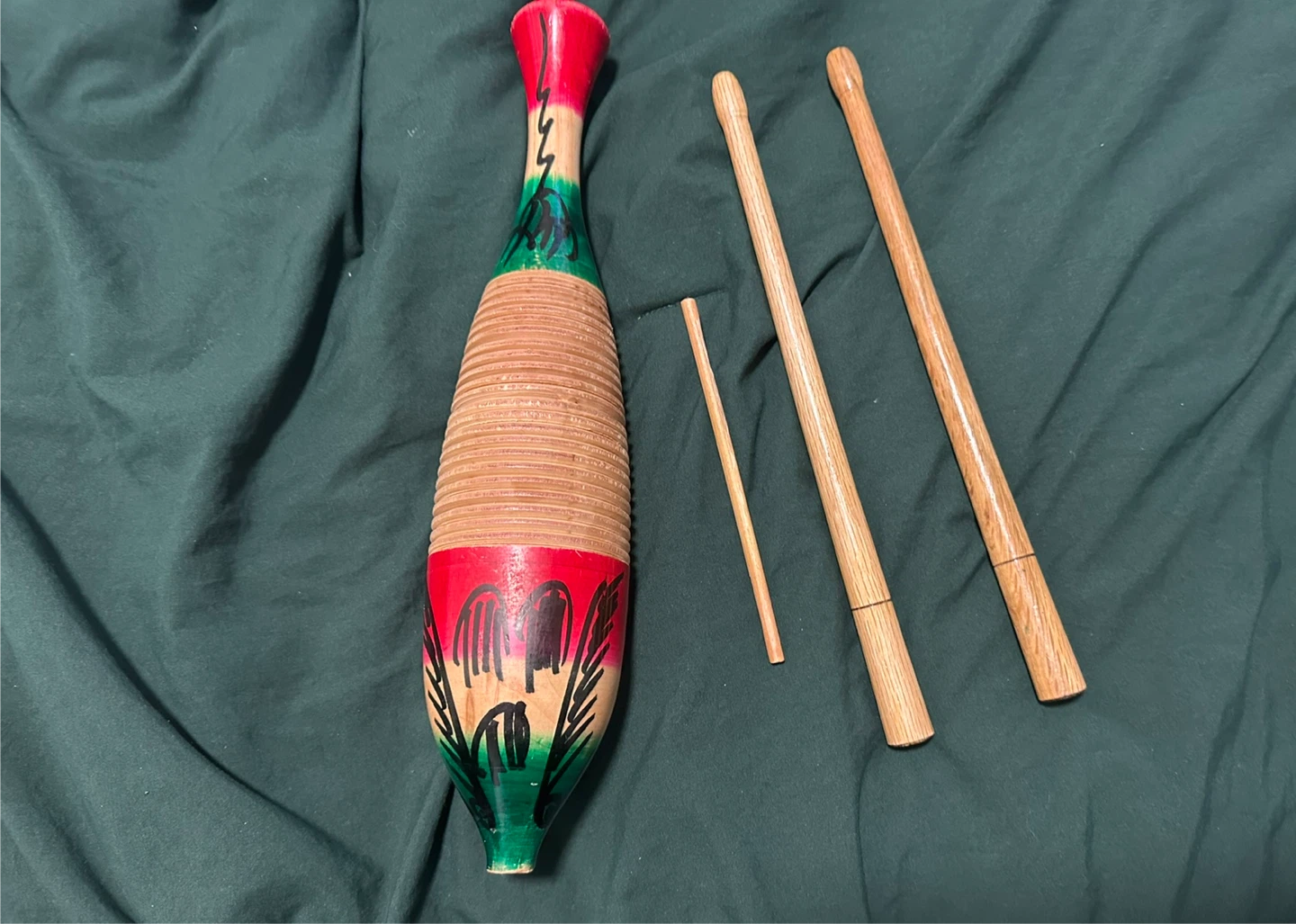 Guiro and sticks - photo 2