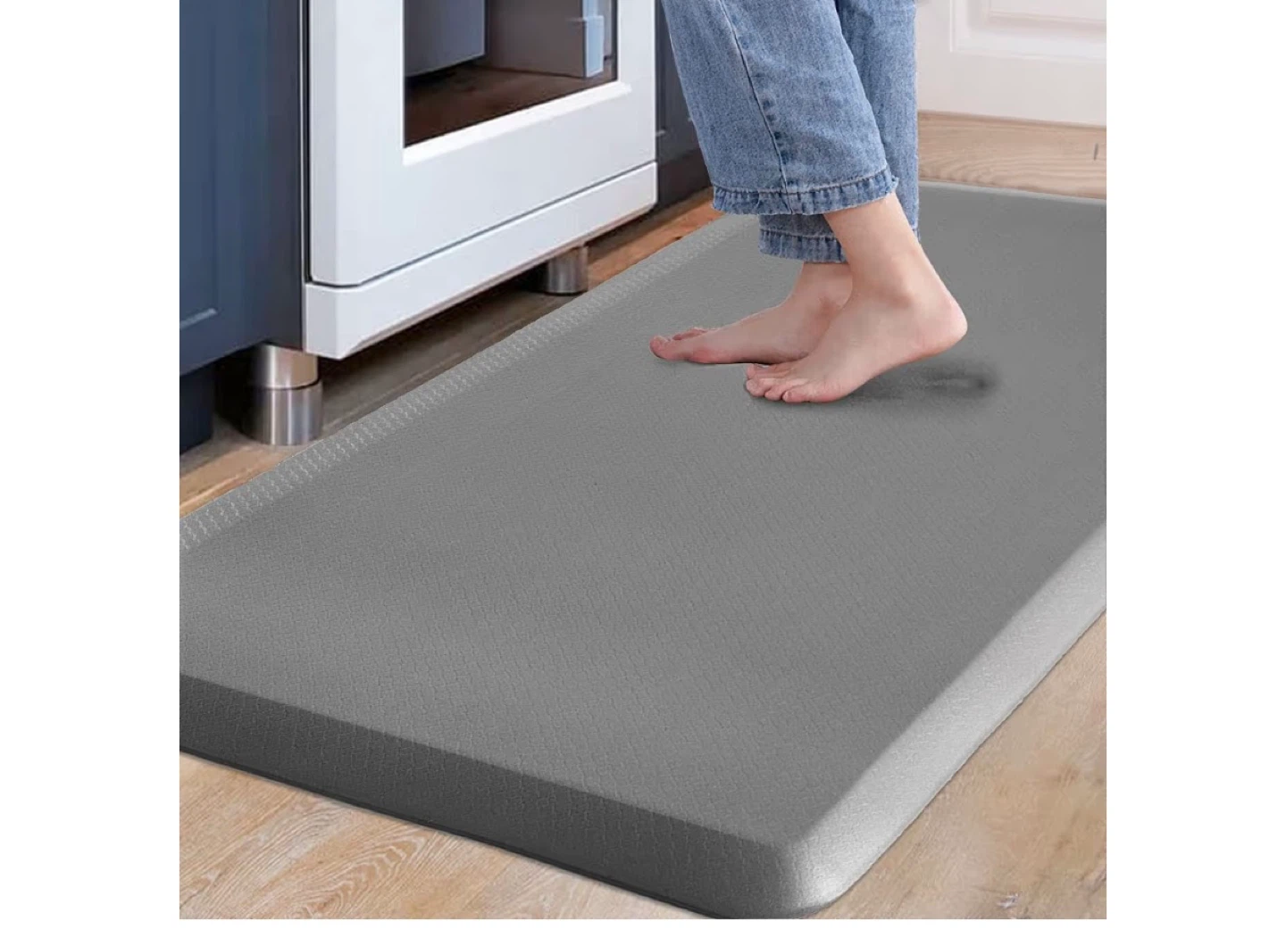 Grey Anti-Fatigue Kitchen Mat