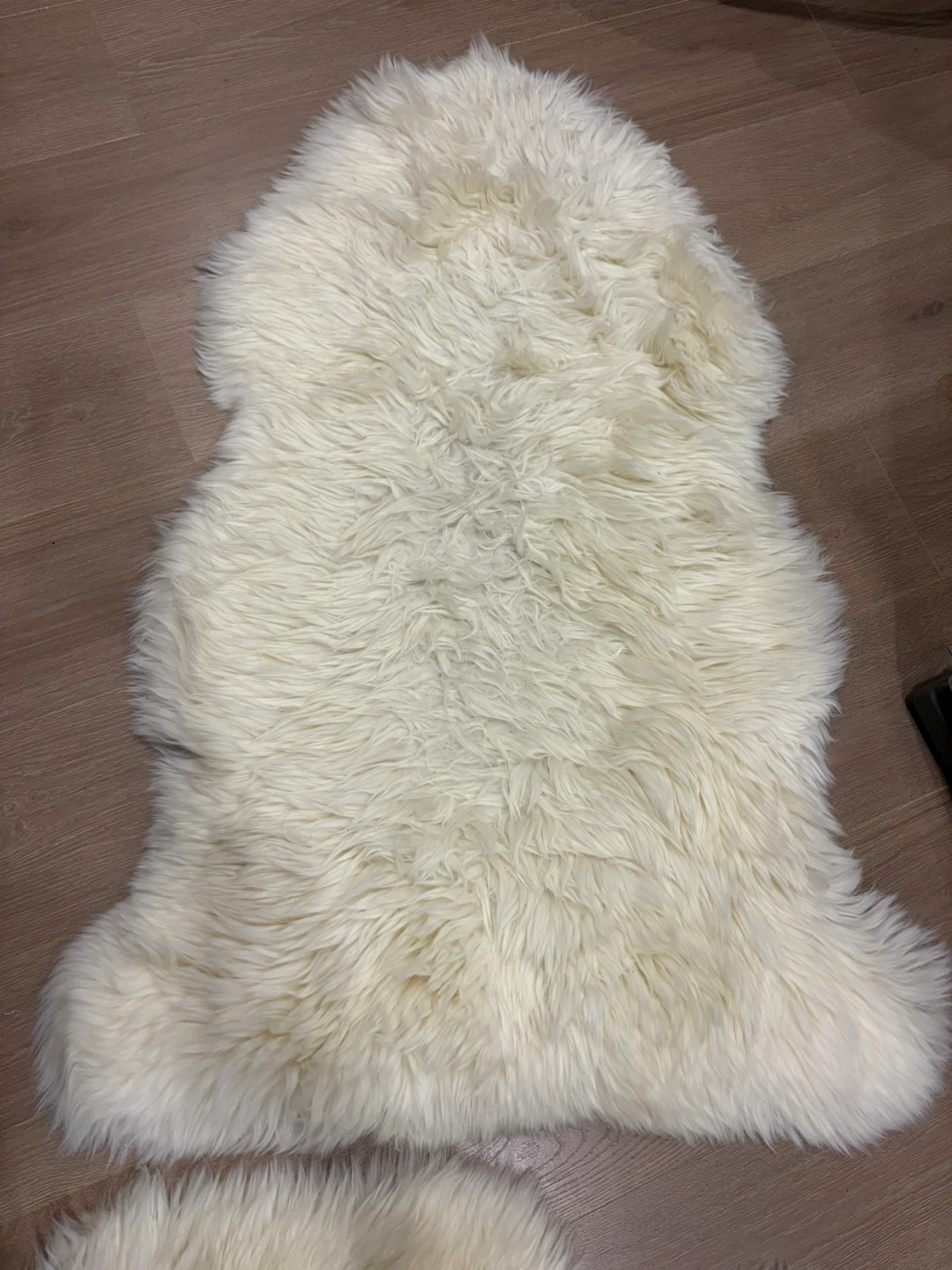 100% Sheepskin Rug - ivory - photo 2