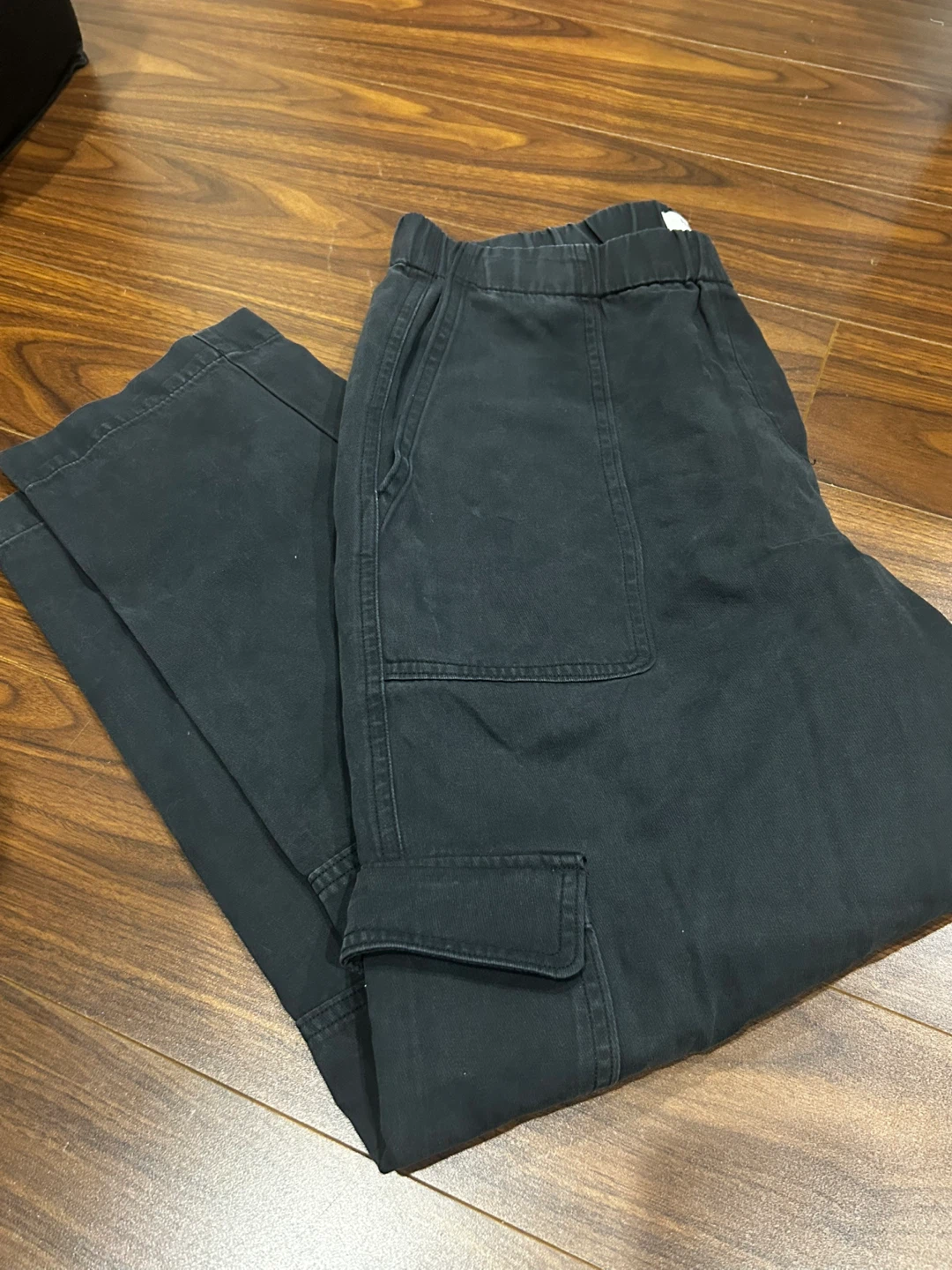 Babaton titan cargo pants size 10- inch ash charcoal - photo 4