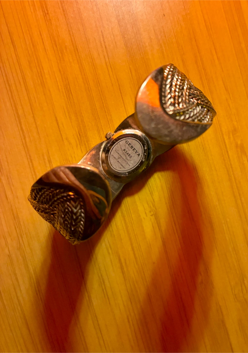 Geneva Women's Quartz Watch - Braided Cuff Design - photo 2