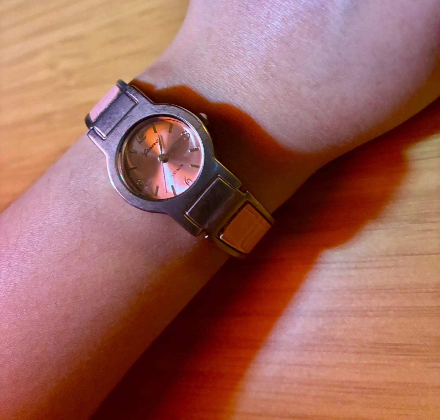 Geneva Platinum Women's Watch - Pink