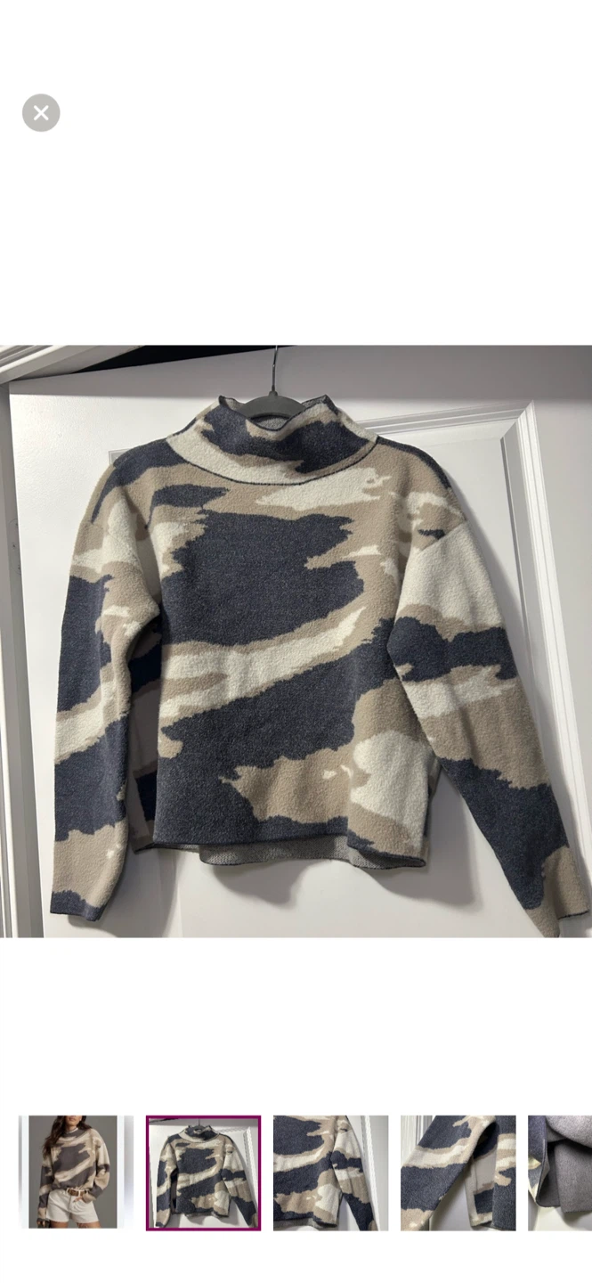 ANTHROPOLOGY MAEVE pattern sweater size small - photo 2