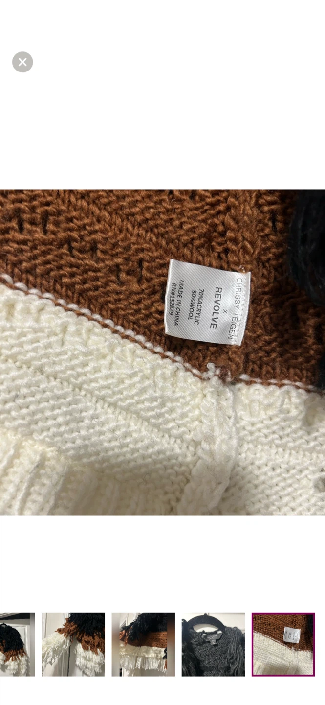 REVOLVE x Chrissy Teigen xxS fuzzy soft cardigan jacket - photo 5