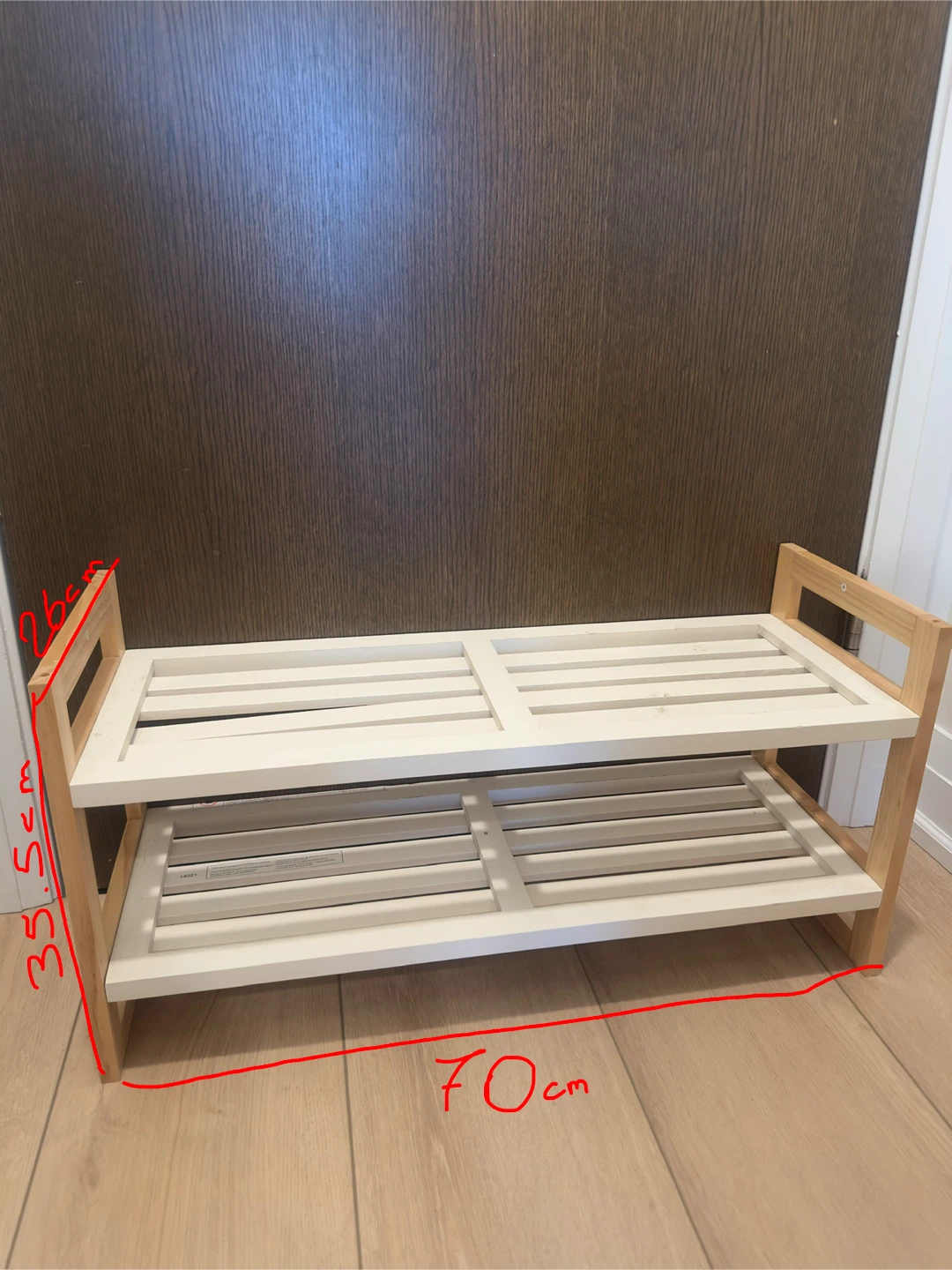 2-Tier Shoe Rack