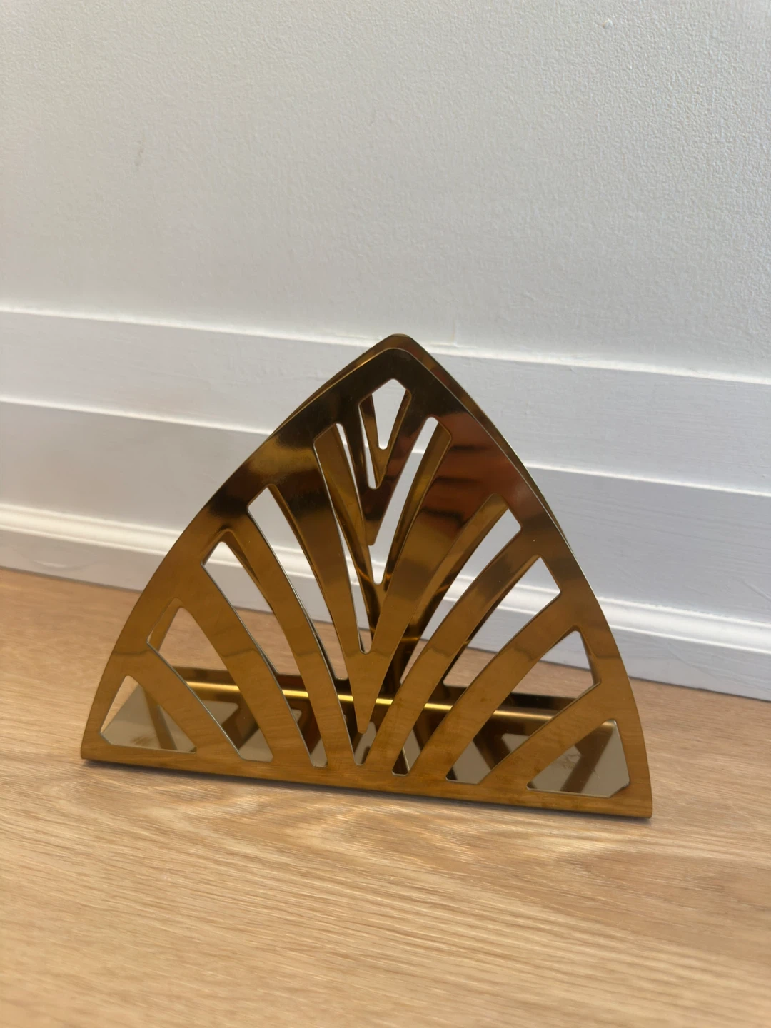 Gold Metal Napkin Holder - photo 2