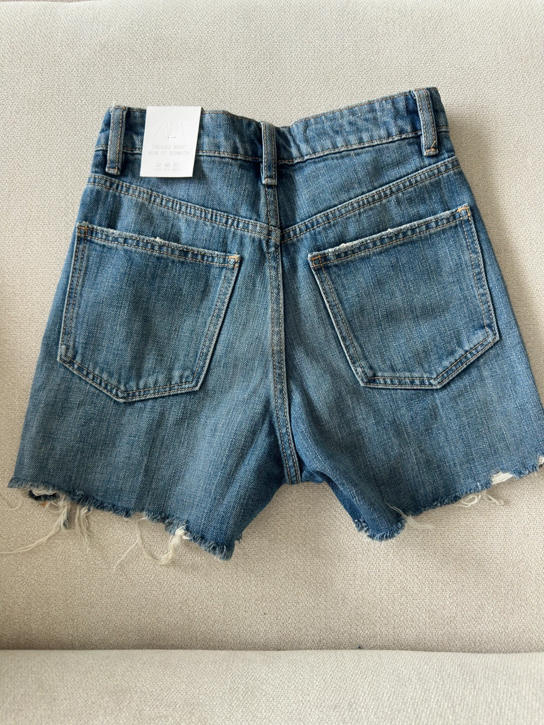 Zara Denim Shorts - photo 2