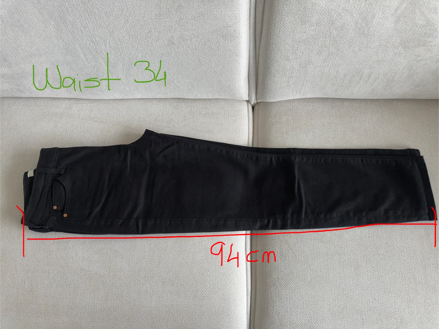 Mavi Black Jeans - Waist 34