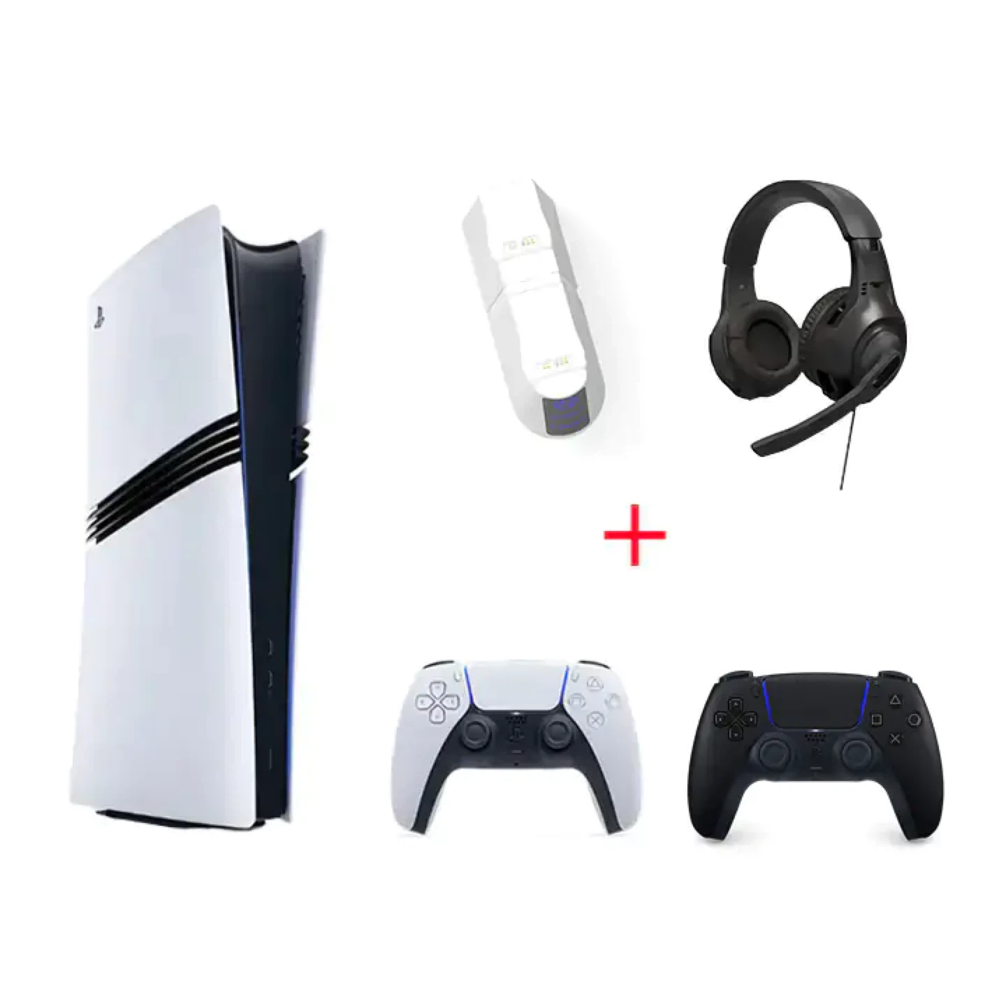 PlayStation 5 Console Bundle with Two Controllers and Headset