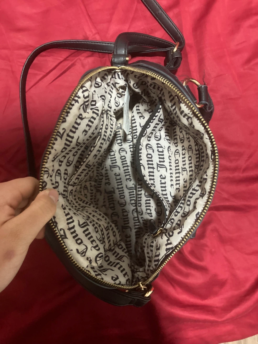 Juicy Couture Velour Satchel Bag - photo 5