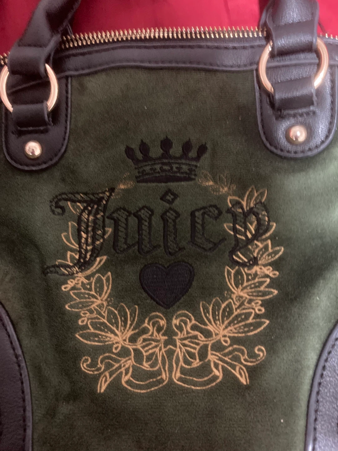 Juicy Couture Velour Satchel Bag - photo 2